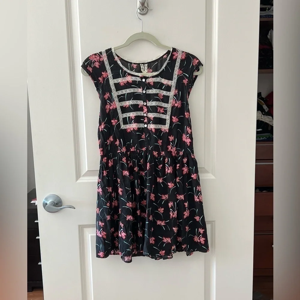 Free People Florals Dress